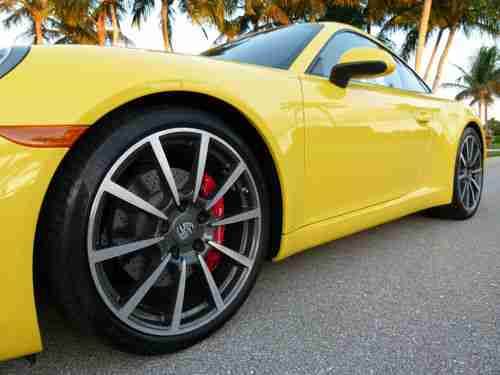 2013 Porsche 911 Carrera S 430HP Power Kit, Racing Yellow with Black Interior, US $124,900.00, image 5