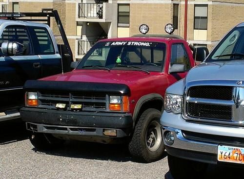 1989 dodge dakota sport standard cab pickup 2-door 3.9l (inoperable)