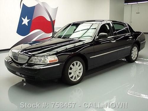 2011 lincoln town car signature ltd black on black 37k texas direct auto