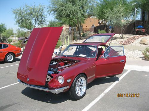 Datsun nissan z 240z show car restored all new parts custom billet undercarriage