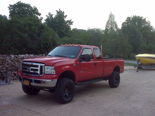 2006 ford f-250 super duty xlt extended cab pickup 4-door 6.0l