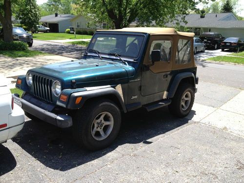 1997 jeep wrangler v4 4x4