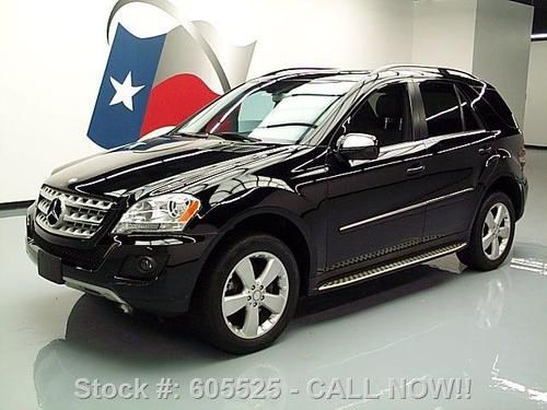 2010 mercedes-benz ml350 awd/4matic sunroof nav 34k mi texas direct auto