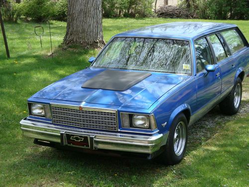 1978 chevrolet malibu  wagon 4-door 5.7l