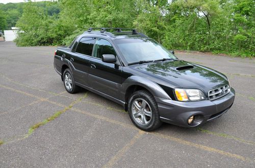 2005 subaru baja turbo crew cab / pick up / tubo charged / no reserve / mint