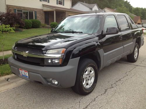 2002 chevrolet avalanche 1500 z71 crew cab pickup 4-door 5.3l