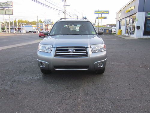 2007 subaru forester x with 34k miles grey with grey interior