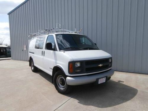 2002 chevrolet express 1 ton cargo clean lo\ow miles