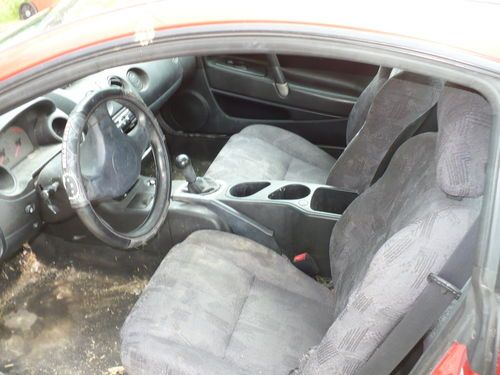 2000 Mitsubishi Eclipse RS Coupe 2-Door 2.4L 5spd Mechanic's special, needs work, US $1,300.00, image 4