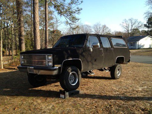 1986 k1500 gmc suburban sierra classic off road bov custom