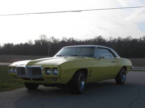 1969 pontiac firebird restored