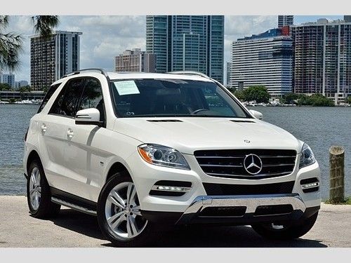 2012 mercedes-benz ml350 4matic automatic 4-door suv