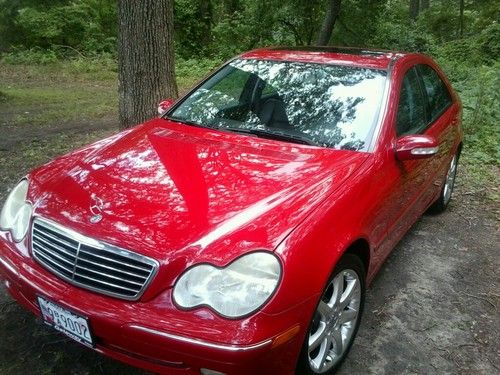 2004 mercedes-benz c230 sport 4-cylinder one owner