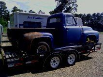 1955 f-100 restoration project