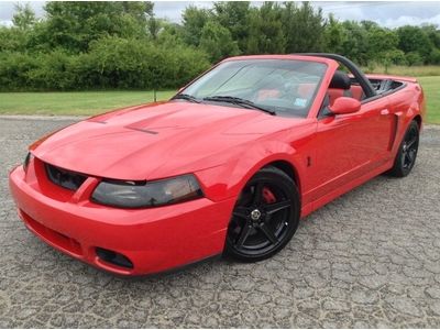 2003 ford mustang svt cobra convertible