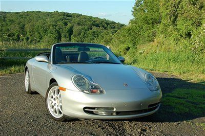 2000 porsche 911 c4 cabriolet one owner 63k miles!