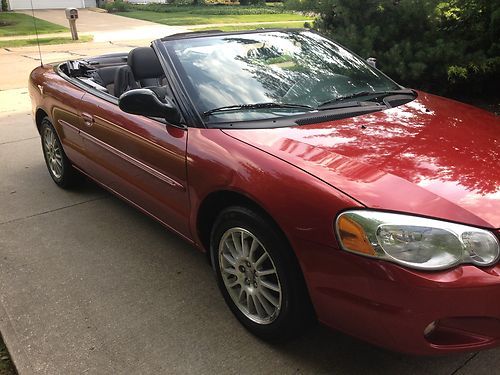 2005 chrysler sebring convertible touring edition 60,000 miles