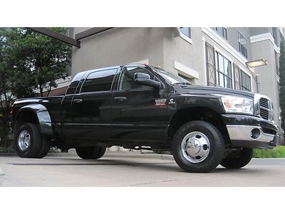 2009 dodge ram 3500 mega cab dually diesel 4x4 factory warranty until 10/15/2014