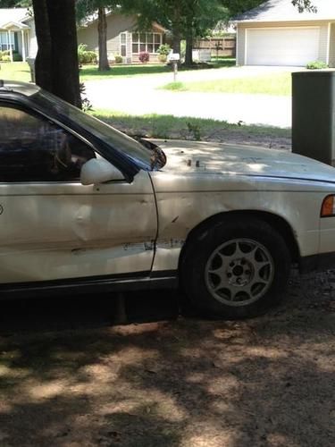 1991 nissan maxima, front end damage, rebuildable or parts car