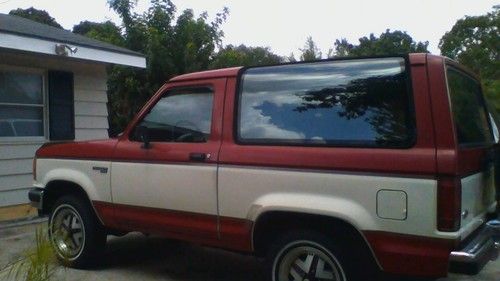 1989 ford bronco ii xlt plus sport utility 2-door 2.9l