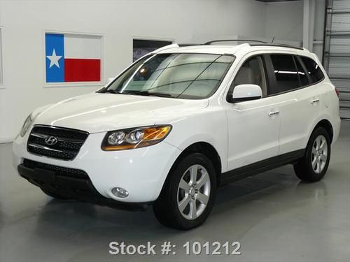 2007 hyundai santa fe ltd v6 leather roof rack only 76k texas direct auto