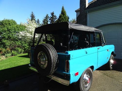 1969 ford bronco wagon sport utility 2-door 5.0l