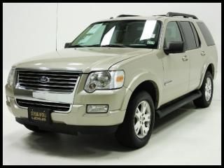 07 explorer xlt leather 3rd row 1 owner rear ac cd v6 auto tow running boards