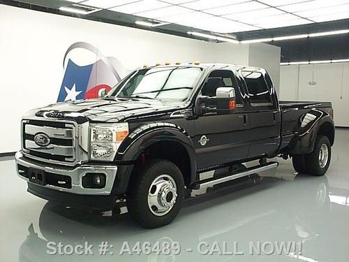 2011 ford f-450 lariat crew fx4 4x4 diesel drw nav 31k texas direct auto