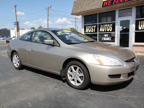 2003 honda accord ex v6 with leather and roof low miles