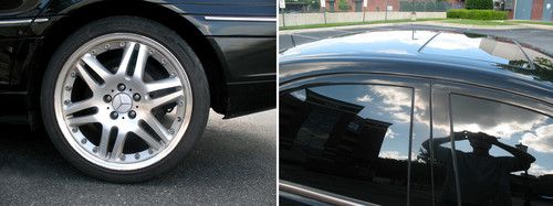 2002 mercedes-benz c240 black sedan 4-door 2.6l  with only 72000 miles