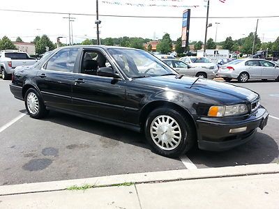 93' leather heated seats moonroof bose premium radio no reserve v6 honda black