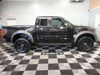 2010 supercab svt raptor 5.4l auto black