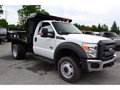 6.7l diesel 4x4 dump body drw brand new lefgt over power options snow plow pak