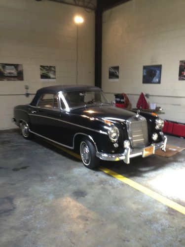 1959 mercedes benz 220s ponton cabriolet time capsule