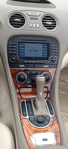 WOW! 2007 SL55 AMG Mercedes Benz Hard Top Convertible Rare White, image 7