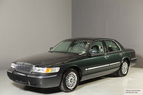 1999 mercury grand marquis gs 27k miles chrome alloys auto wood clean serviced!