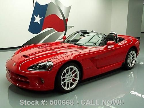 2005 dodge viper srt-10 roadster 500 hp v10 only 11k mi texas direct auto