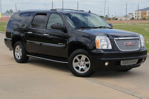 2007 gmc denali xl awd,clean tx title,rust free,dvd