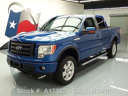 2010 ford f-150 4x4 fx4 supercrew htd leather 20's 62k texas direct auto