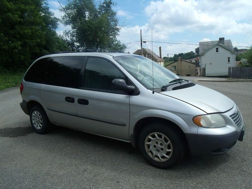 2001 chrysler  voyager former school district van