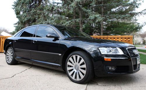 2007 audi a8 quattro l 4.2l v8 4 door sedan low miles like new!!!