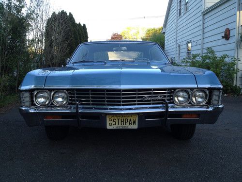 1967 chevrolet caprice classic 4 door hardtop, v8, restored