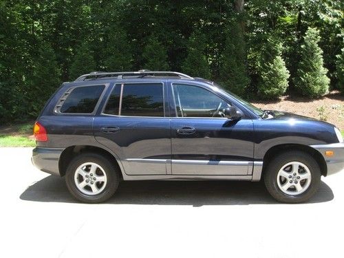 2004 hyundai santa fe gls no reserve