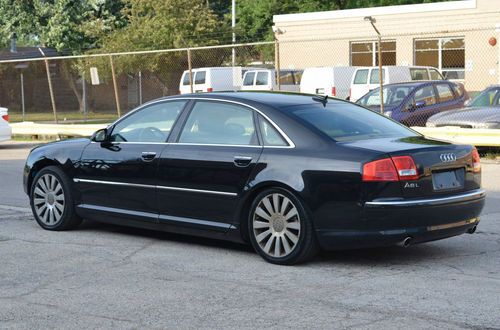 2006 audi a8l, navi, awd, extended leather package, salvage, no reserve!!!