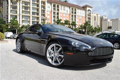 2006 aston martin vantage coupe - onyx black - navigation -  6 speed manuel-