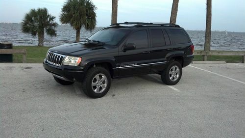 2004 jeep grand cherokee overland sport utility 4-door 4.7l