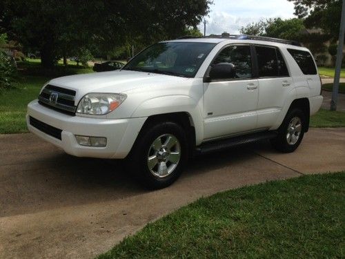 2005 toyota 4runner limited sport utility 4-door leather 6 cyl 4.0l gas saver
