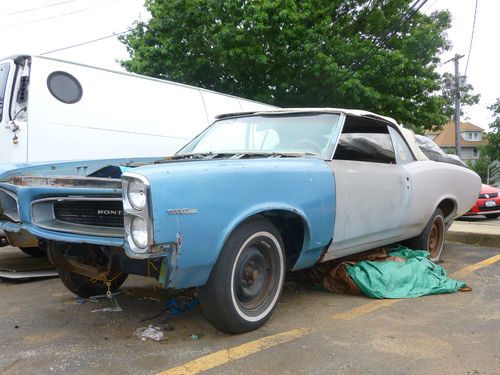 1966 pontiac gto convertible clone project