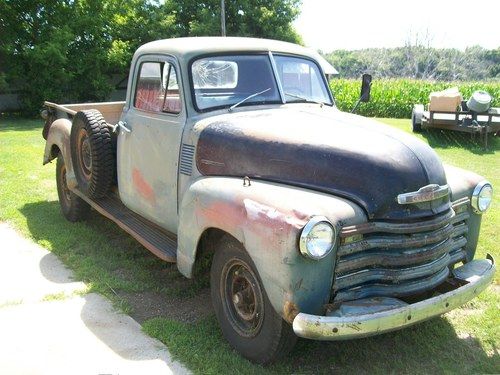 1951 chevrolet 3800 1 ton pickup rare