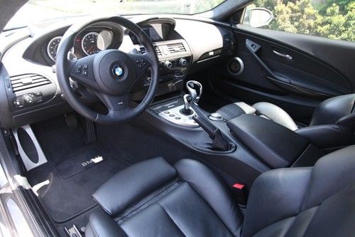 2008 bmw m6 base coupe 2-door 5.0l low miles